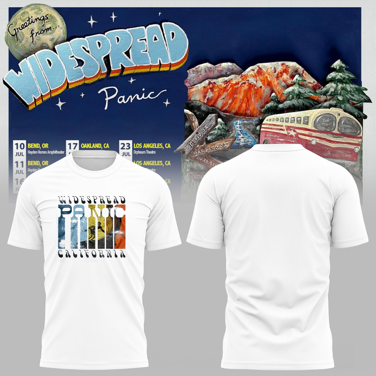 Limited Edition West Coast Summer Tour 2026 Shirt