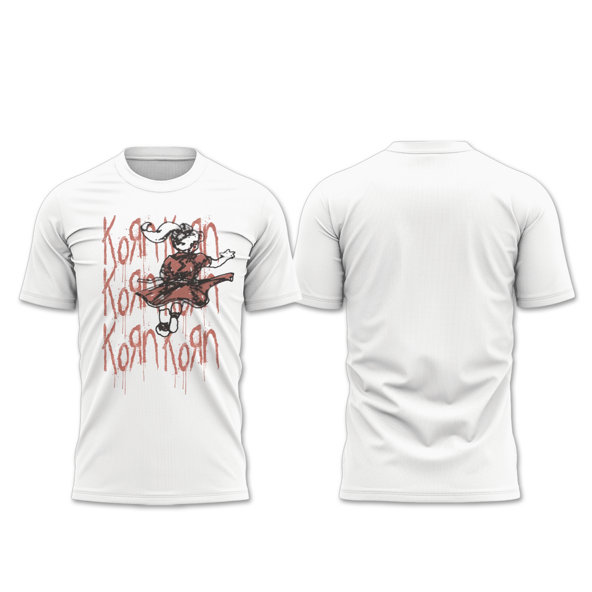 Limited Edition Korn Euro Tour 2026 Tshirt