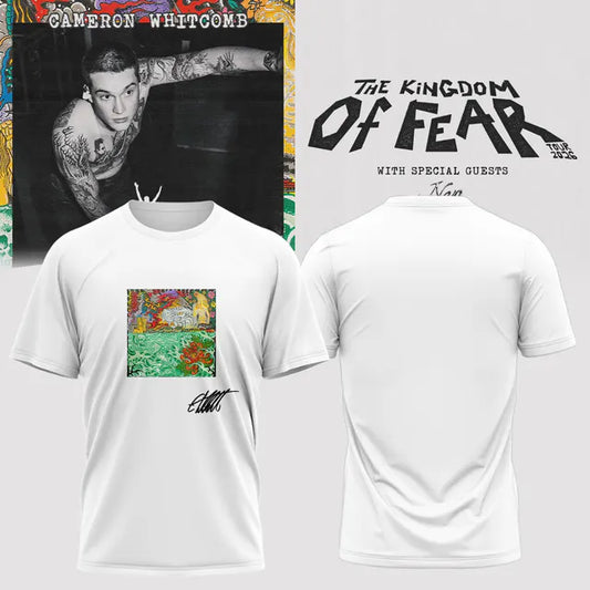 Cameron Whitcomb Kingdom of Fear Tour TShirt