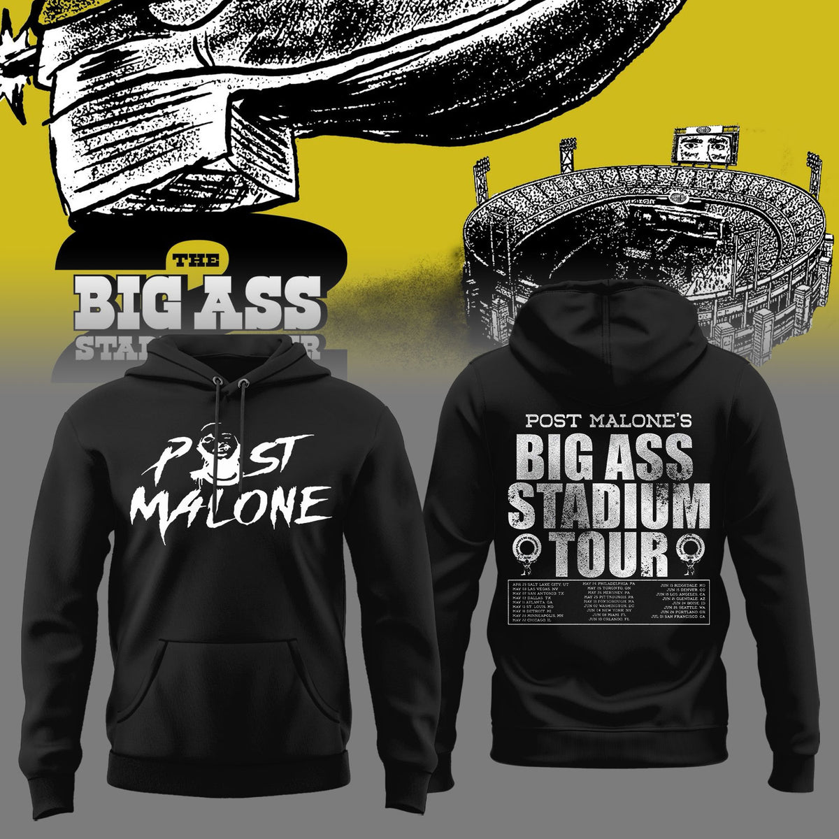 THE BIG ASS STADIUM TOUR 2026 Limited Edition shirt