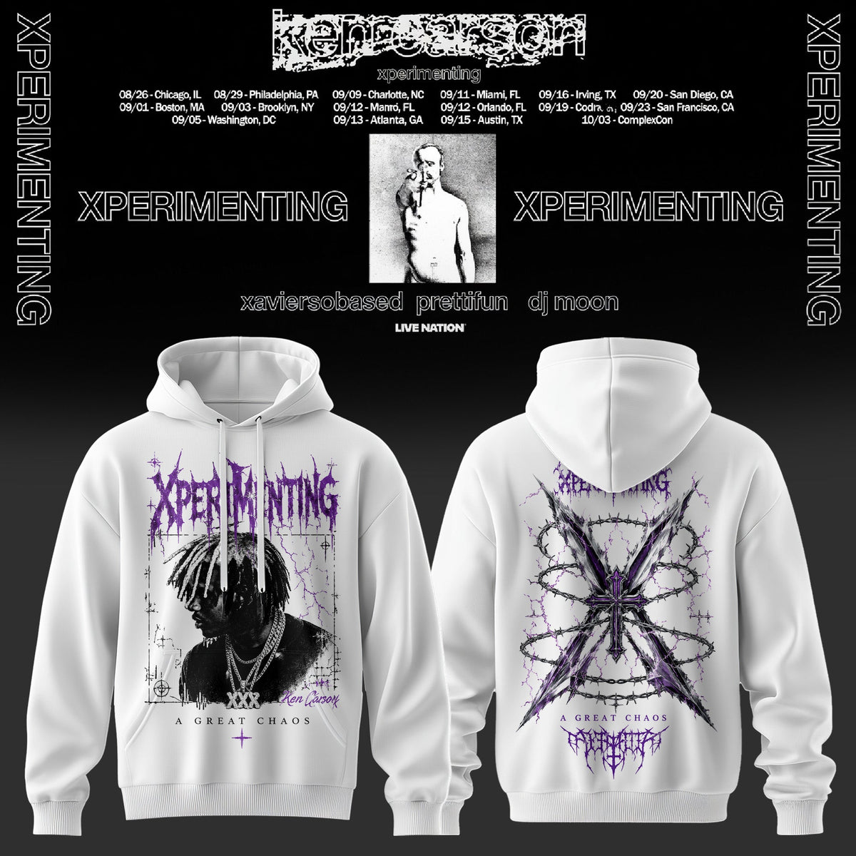 KEN CARSON – XPERIMENTING COLLECTION HOODIE
