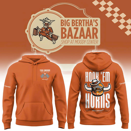Texas Longhorns x McLaren Hook ’em Horns Hoodie