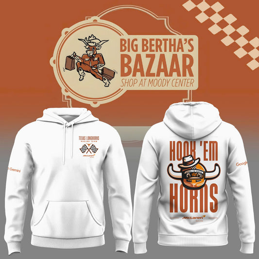 Texas Longhorns x McLaren Hook ’em Horns Hoodie