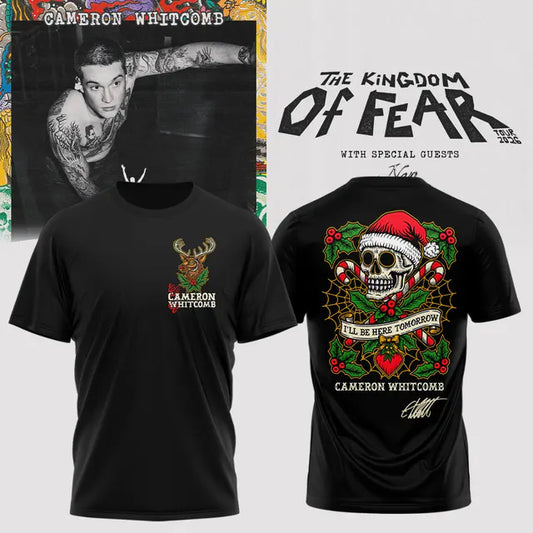 Cameron Whitcomb Kingdom of Fear Tour TShirt