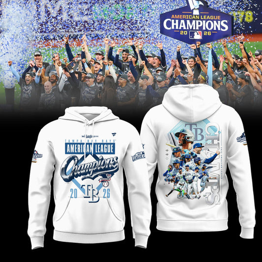 Limited Edition Rays 2026 ALCS Champs Hoodie