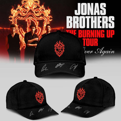 Jonas Brothers The Burning Up Tour TShirt