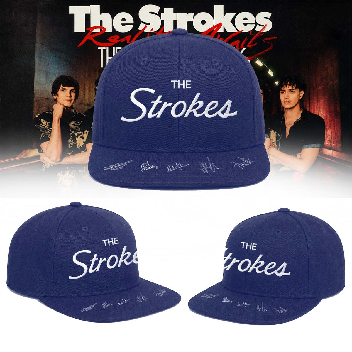 The Strokes “Reality Awaits Tour 2026” Signature Limited Edition – Tshirt