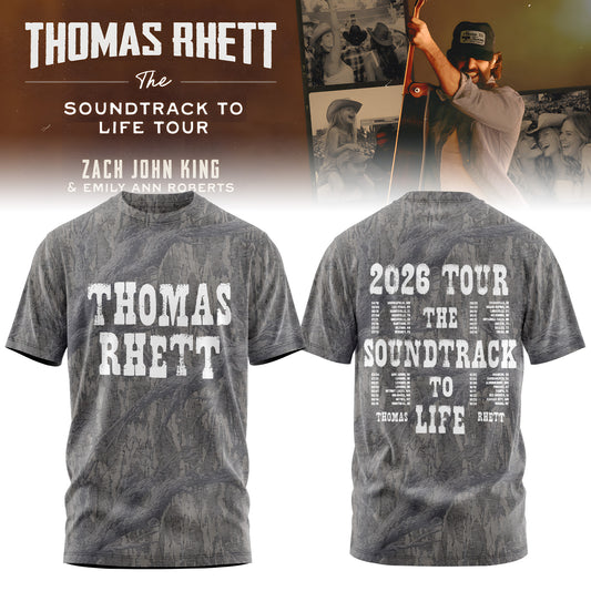 Thomas Rhett The Soundtrack To Life Tour 2026 T-Shirt
