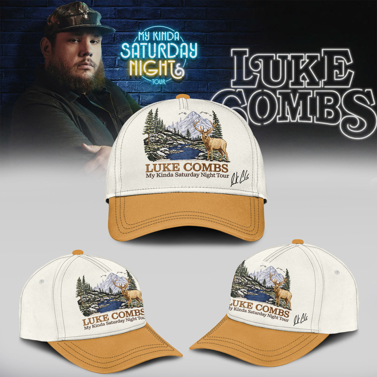 LC ”My Kinda Saturday Night Tour 2026” Limited Edition Signature – Zip Hoodie