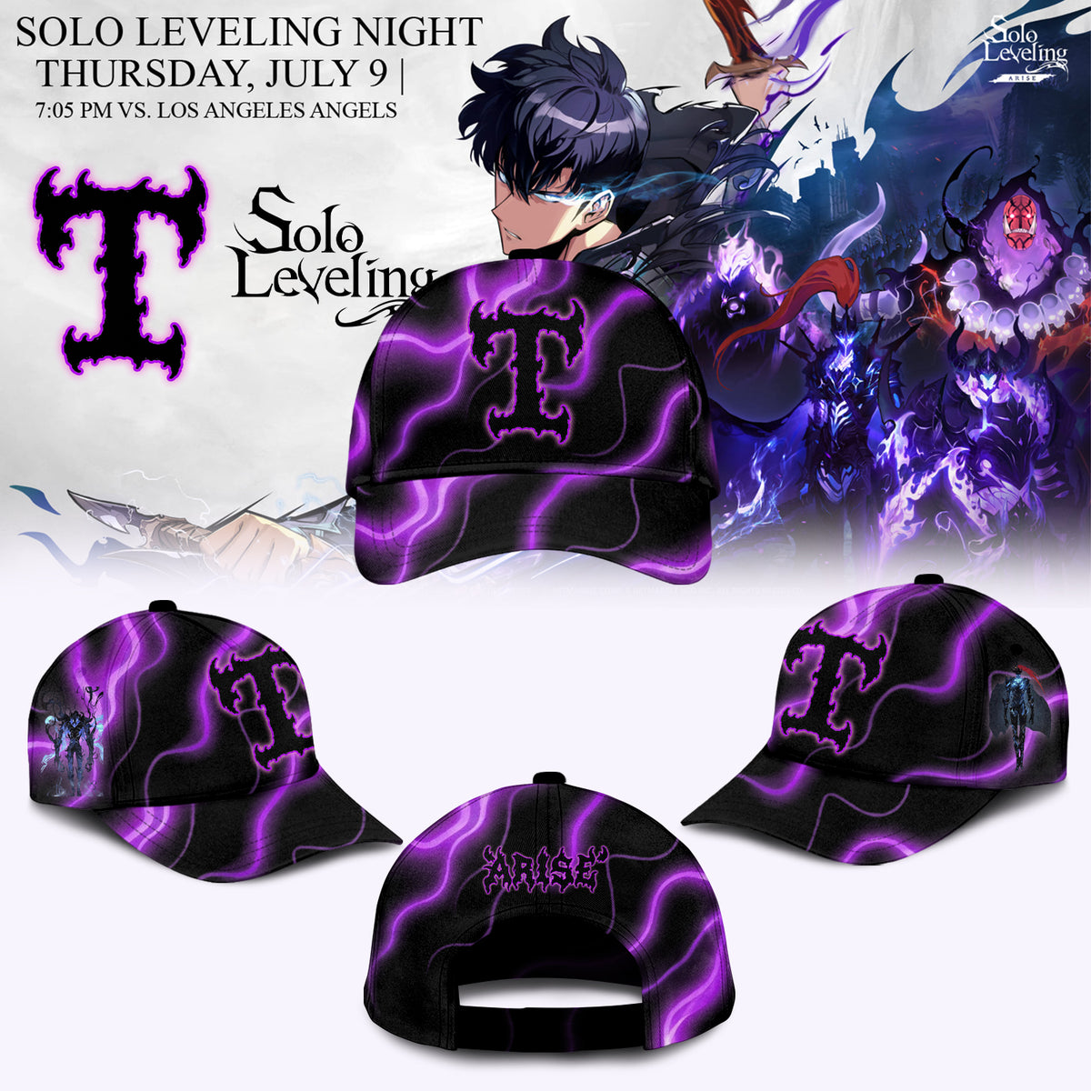 __.Texas Rangers x Solo Leveling Limited Jersey 3