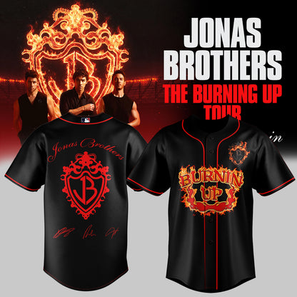 Jonas Brothers The Burning Up Tour Jersey 2