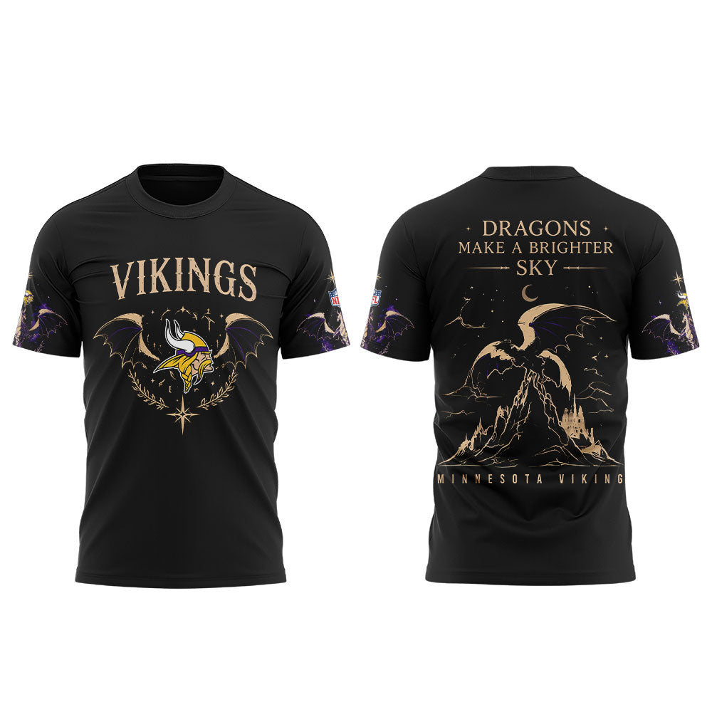 . M Vikings FOURTH WING 2026 Shirt