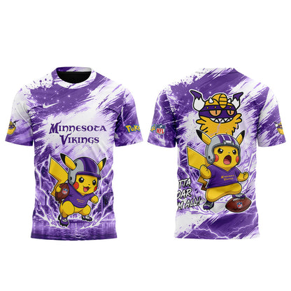 . M Vikings Pokemon Night 2026 Limited Edition Shirt