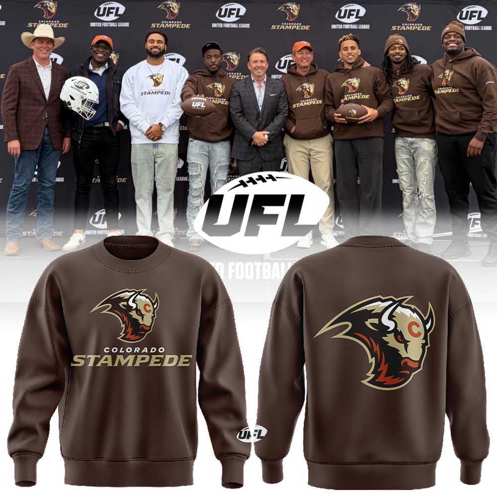 UFL Colorado We are the Colorado Stampede Sweatshirt