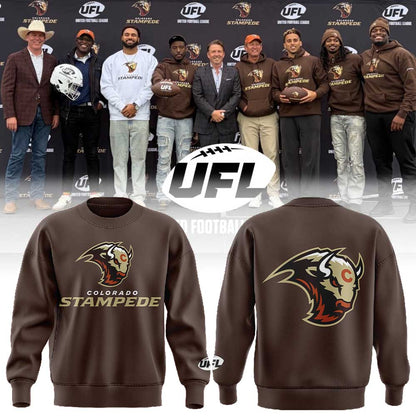UFL Colorado We are the Colorado Stampede Sweatshirt