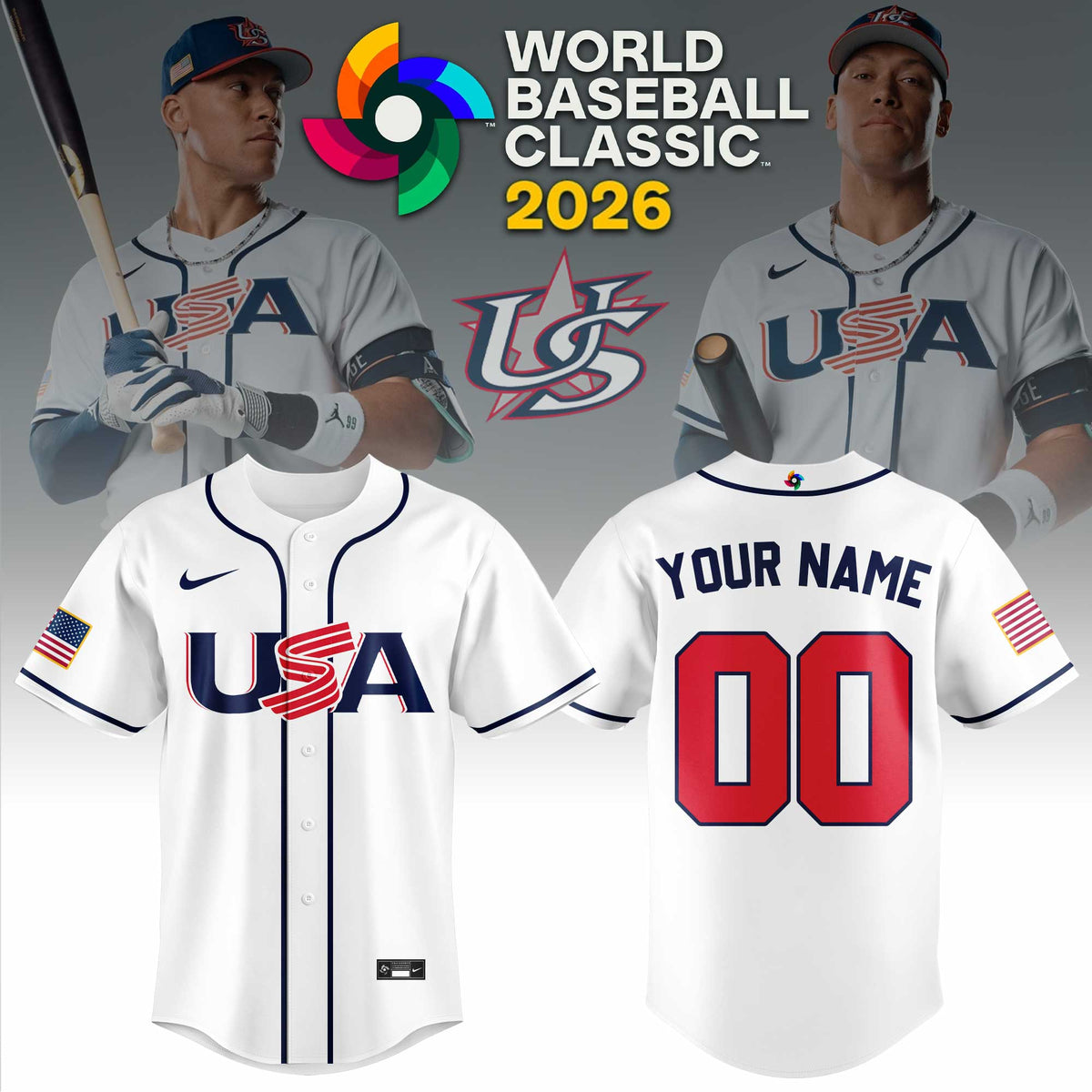 USA Baseball 2026 World Baseball Classic Uniform