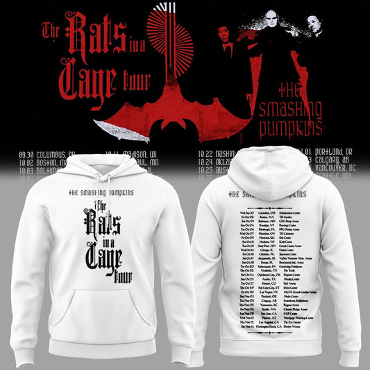 The Smashing Pumpkins – ‘The Rats in a Cage Tour’ 2026 Exclusive Hoodie