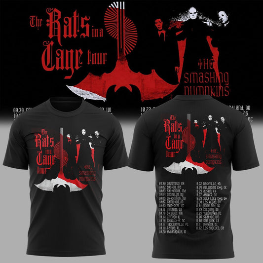 The Smashing Pumpkins – ‘The Rats in a Cage Tour’ 2026 Exclusive TShirt