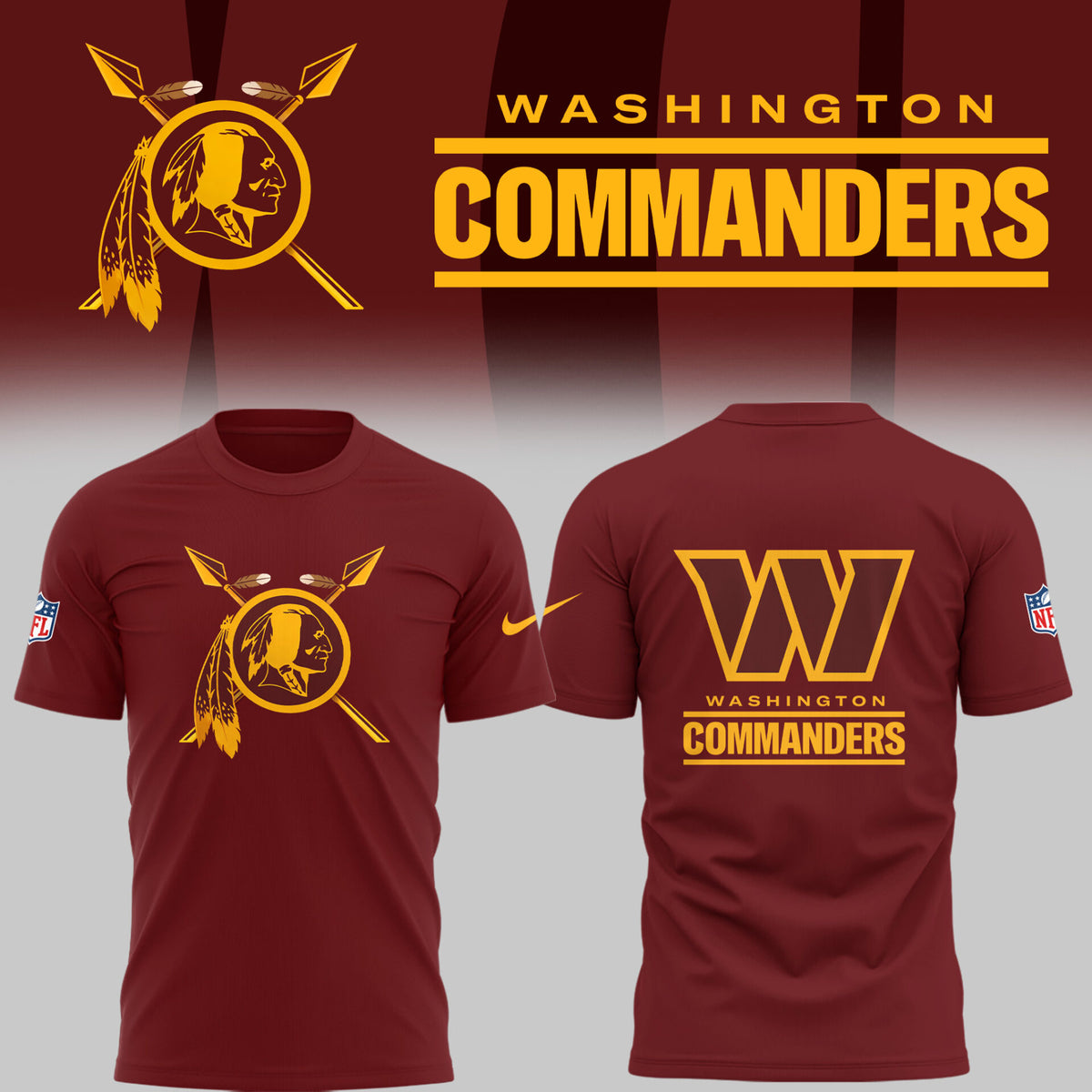Limited Edition W.Commanders Franchise Focus Club Shirt