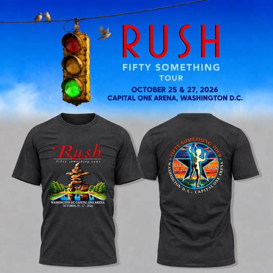 Rush Fifty Something Tour 2026, Capital One Arena T-shirt