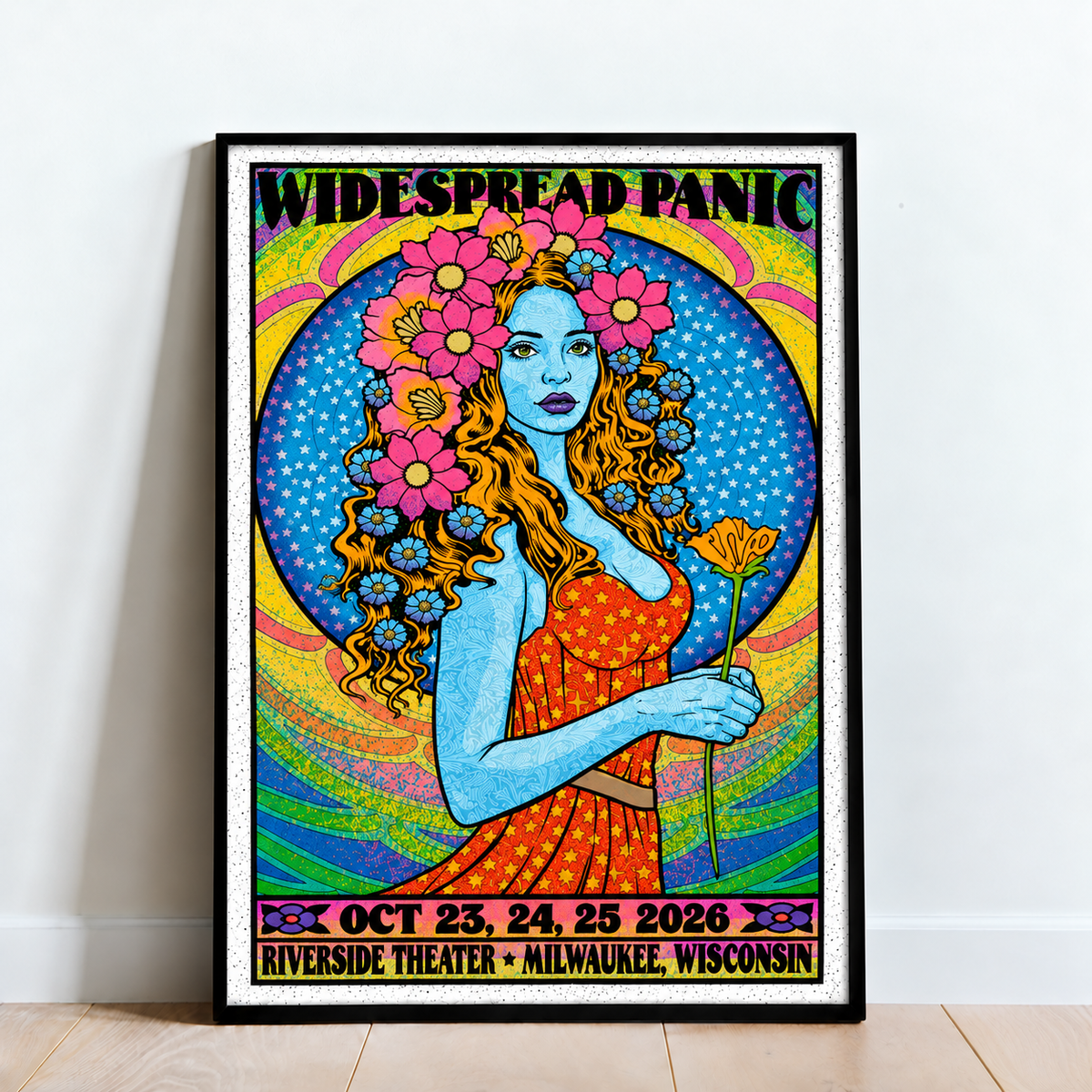 Widespread Panic Milwaukee WI 2026 Event Poster