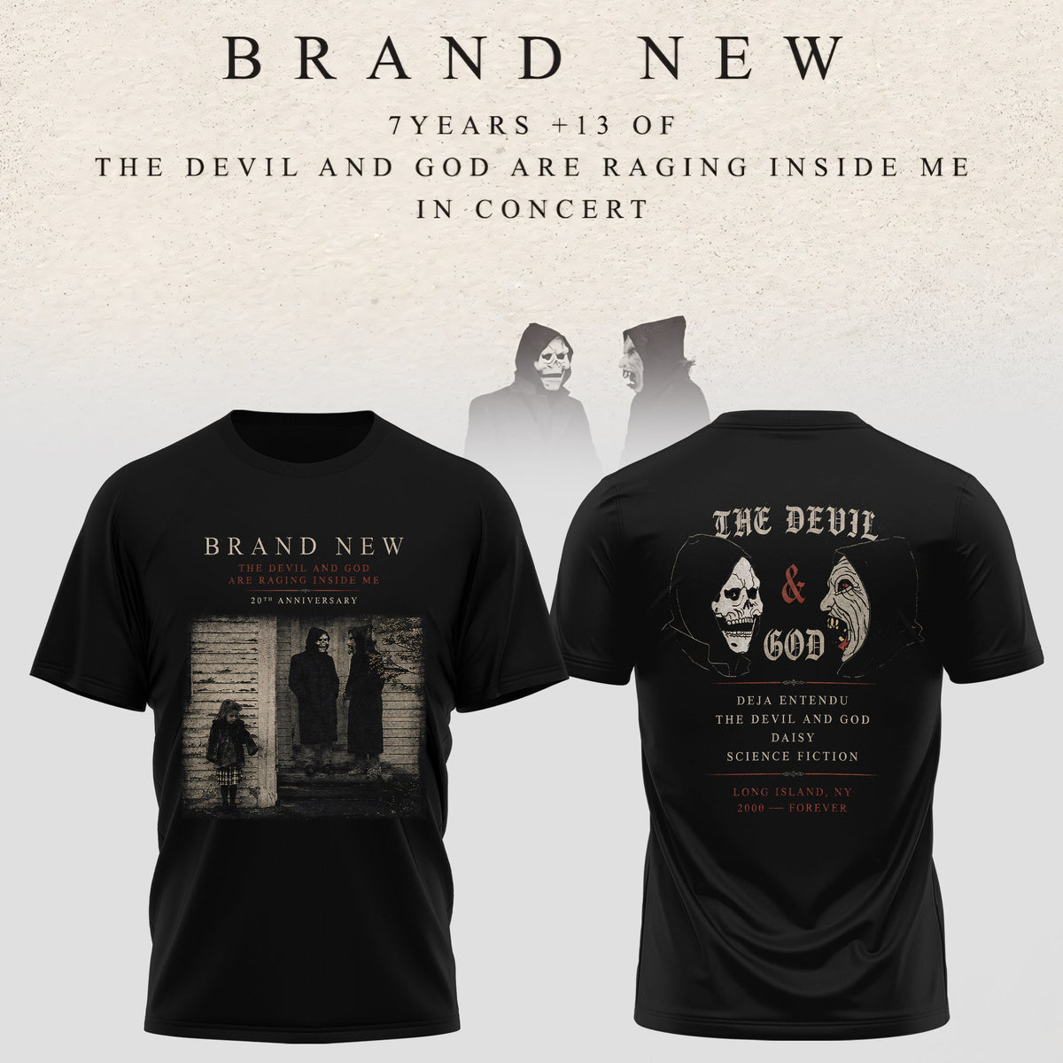 BRAND NEW – THE DEVIL AND GOD COLLECTION TEE