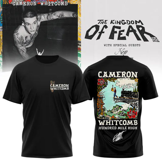 Cameron Whitcomb Kingdom of Fear Tour TShirt