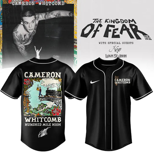 Cameron Whitcomb Kingdom of Fear Tour Jersey