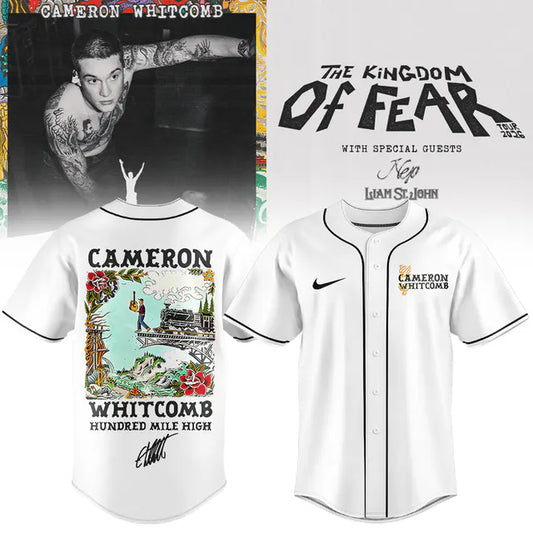 Cameron Whitcomb Kingdom of Fear Tour Jersey