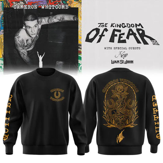 Cameron Whitcomb Kingdom of Fear Tour Sweatshirt