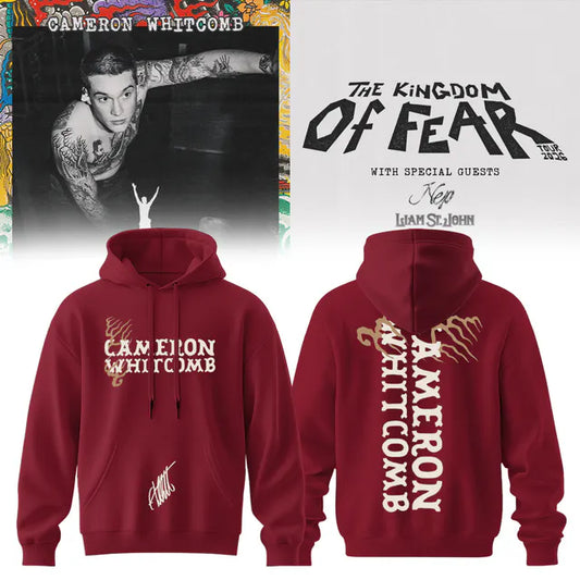 Cameron Whitcomb Kingdom of Fear Tour Hoodie