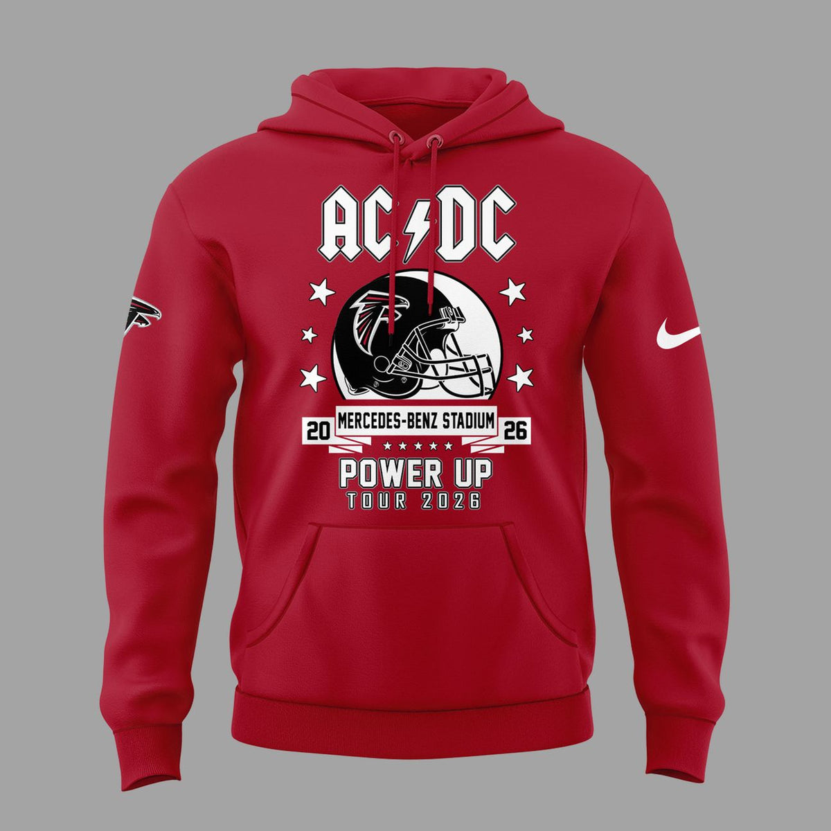 01.16. Limited Edition AC/DC x Atlanta Falcons - Power Up Tour 2026 Hoodie