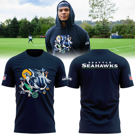 Limited Edition Seattle Seahawks Latino Heritage Tshirt 2026