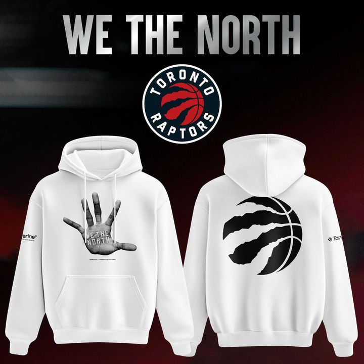 Toronto Raptors We The North Graphic Hoodie