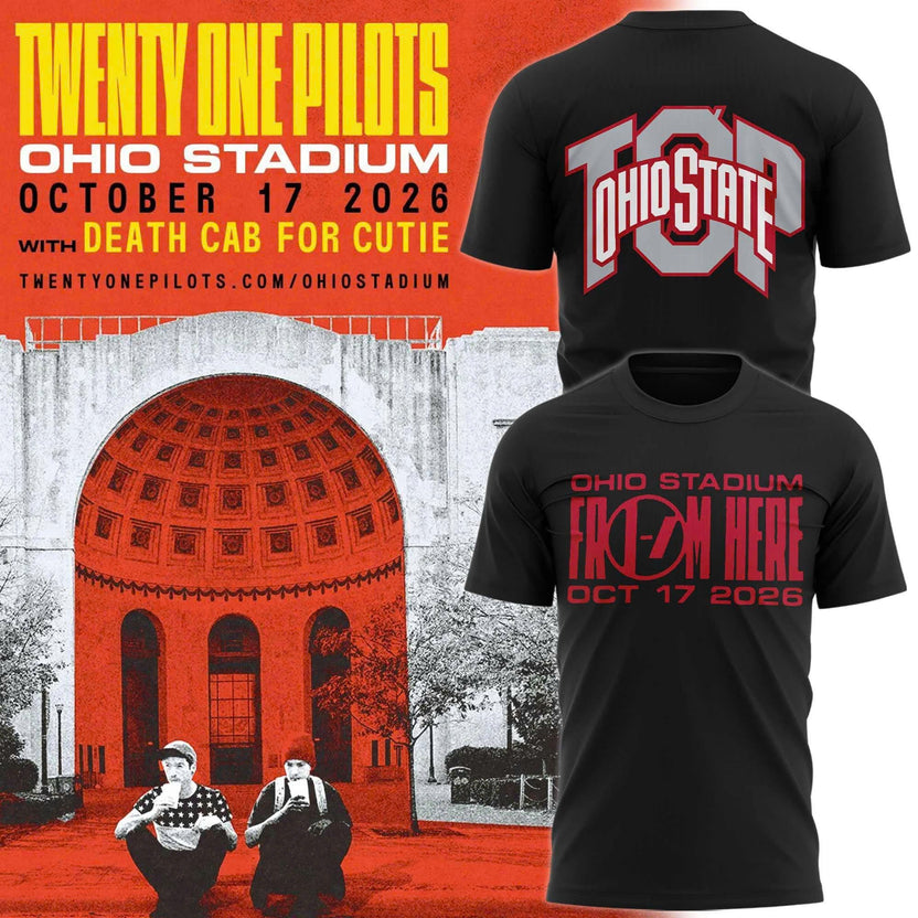 Twenty One Pilots Ohio Stadium Exclusive T-shirt