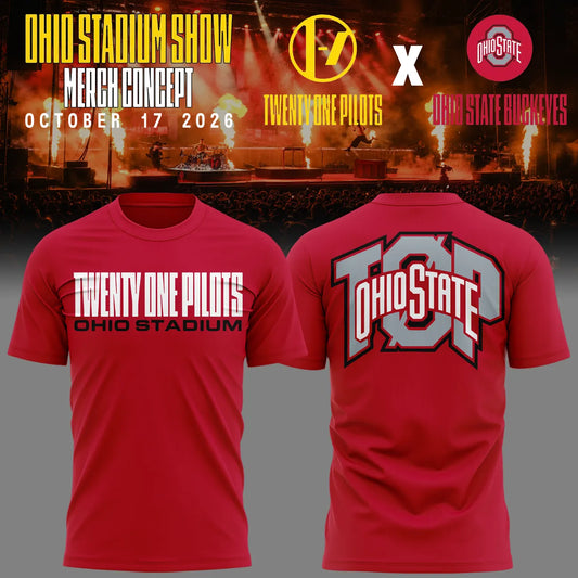 03.TØP X Ohio State Buckeyes Ohio Stadium 2026 T-shirt