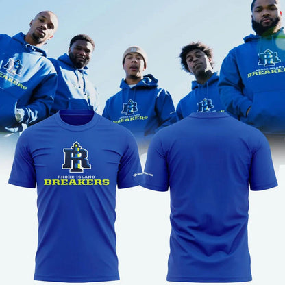 Rhode Island Breakers Primary Logo Official T-Shirt