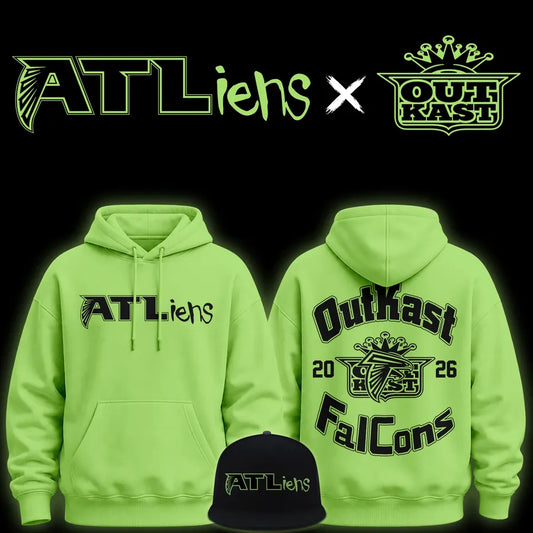 02.Outkast x Atlanta Falcons 30th Anniversary ATLiens Hoodie