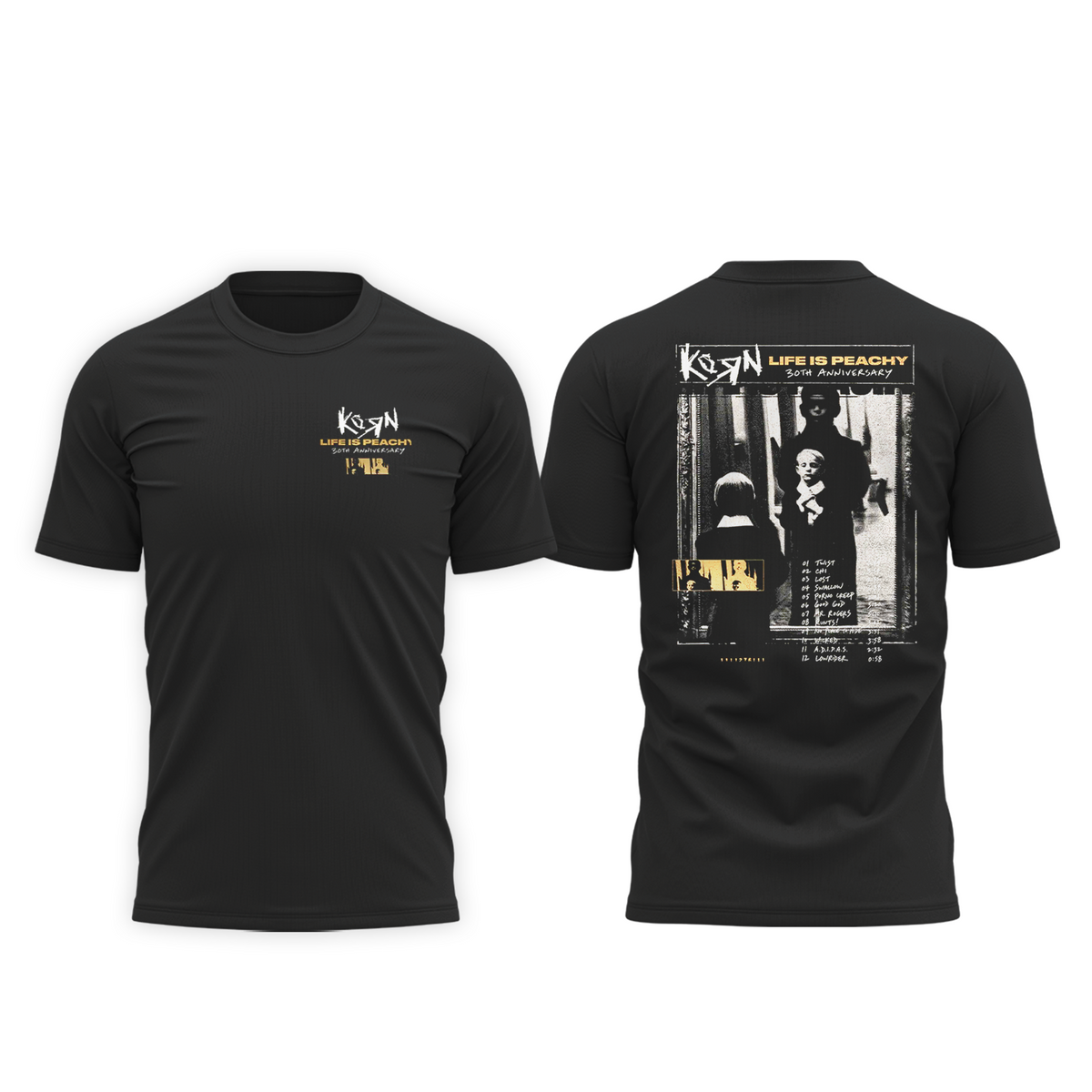 Limited Edition Korn Euro Tour 2026 Tshirt