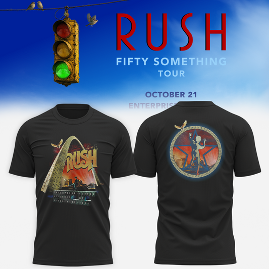 Rush St. Louis MO Event Poster 2026 Live At Enterprise Center October 21 2026 T shirt